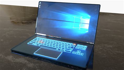 Hologram Laptop on Behance