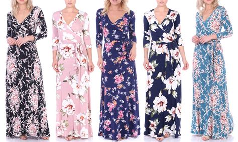Women's Floral-Print Maxi Dress | Groupon