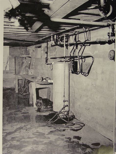 The Basement of the Clutter home, photographed on the day of the murders. | murder, cold case ...