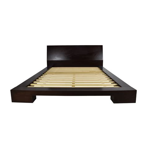 Dark Wood Queen Bed Frame | 75% Off | Kaiyo