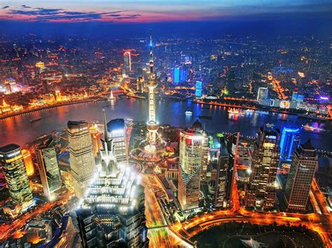 Brilliant Night View of Shanghai | Night photography, City, Views