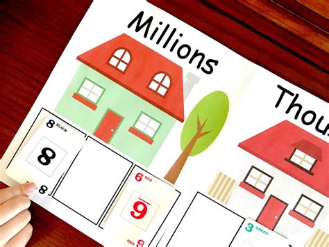 Help Your Kids Learn Large Numbers With A Place Value Game Printable