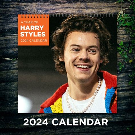 Harry Ver3 Calendar 2024, Celebrity Calendar, Harry 2024 Wall Calendar ...