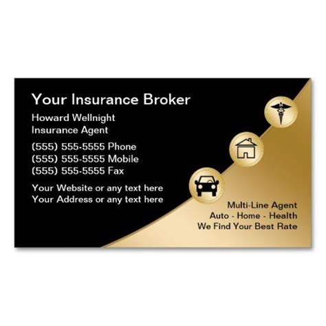 Insurance Broker Business Cards | Zazzle.com in 2021 | Insurance broker, Business insurance, Car ...