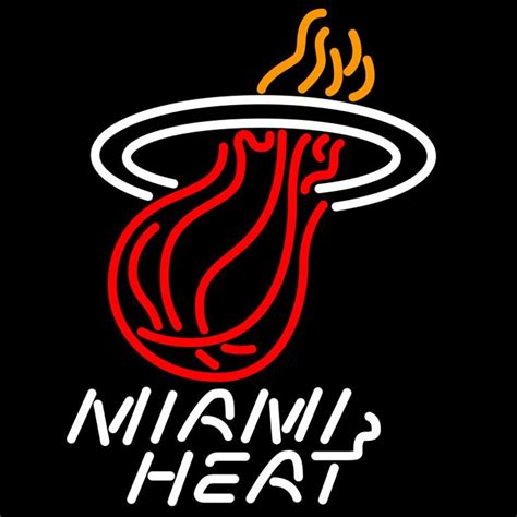 For you Miami Heat fans, get a NBA Neon Sign | For the Home | Pinterest | Basketball association ...