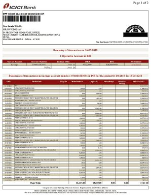 Icici Bank Statement Request Letter Format - IMAGESEE