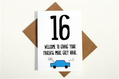 The Best Ideas for Funny 16th Birthday Cards - Home, Family, Style and ...