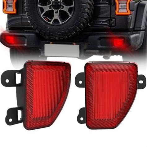 Our #JeelWrangler JL rear bumper led tail lights will give your car ...