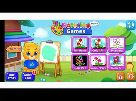 Lucas coloring games part 1 ||Fun paint|| Kids entertainment - YouTube