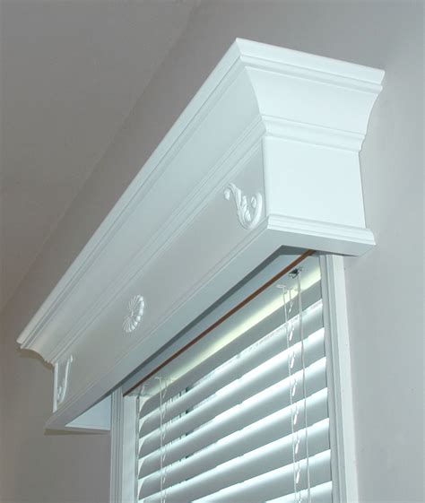 Wood Cornice | Custom | Delaware | Wood cornice, Window cornices, Home remodeling