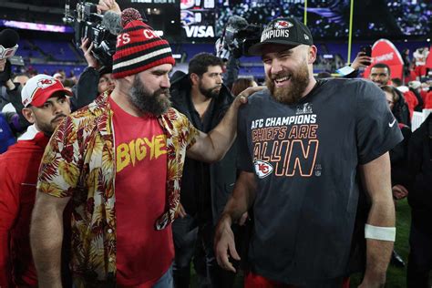 Jason Kelce Says He's 'Unbelievably Happy' for Brother Travis Kelce