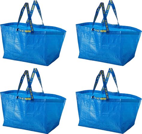 Amazon.com: LARGE VOLUME ~ IKEA Tote Bags - SET OF 20 : Home & Kitchen