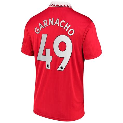 Manchester United Garnacho 49 Home Jersey 22/23