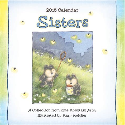 Amazon.com: Blue Mountain Arts 2015 Mini Wall Calendar, Sisters ...