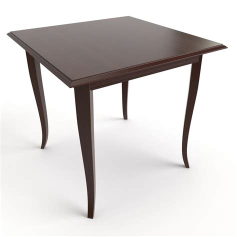 free dining table 3d model