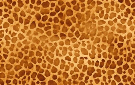 Premium AI Image | Giraffe Pattern Fur Texture