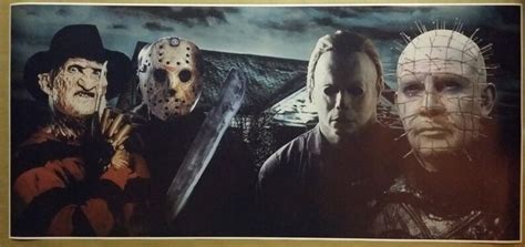 Horror Classics Killers Movie Killer's Poster Mancave - Etsy