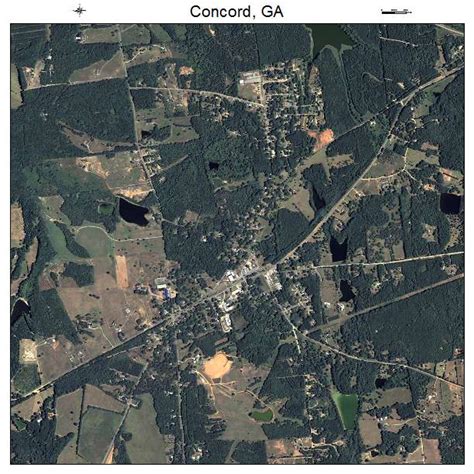 Aerial Photography Map of Concord, GA Georgia