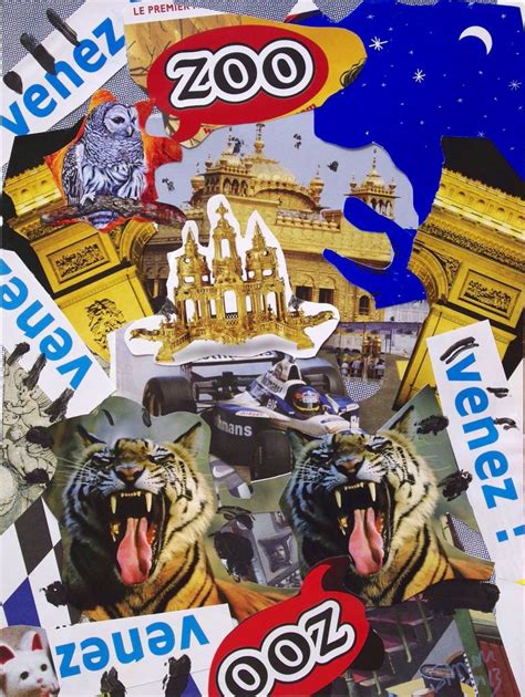 Zoo Collage by Saymoonart Saymoonart | Saatchi Art