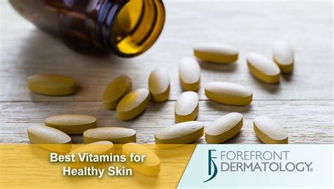 Best Vitamins to Achieve Healthy Skin | Premier Dermatology