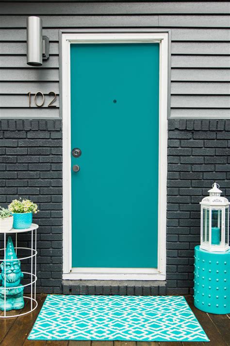 Turquoise and Blue Front Doors – with Paint Colors! | House of Turquoise