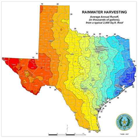 Map Of Texas Rainfall - Alissa Madalena