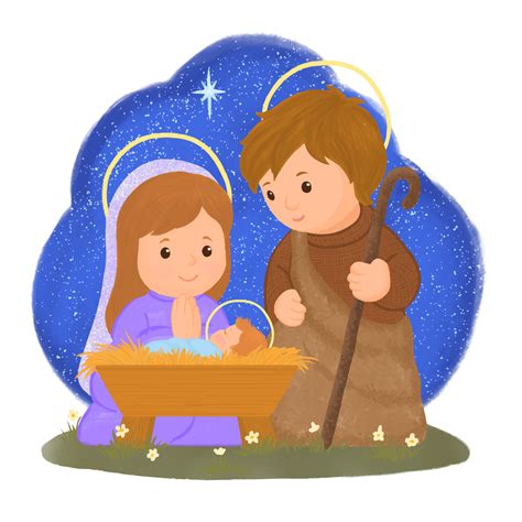 Birth of Jesus, happy christmas greeting card. 11439407 Vector Art at Vecteezy