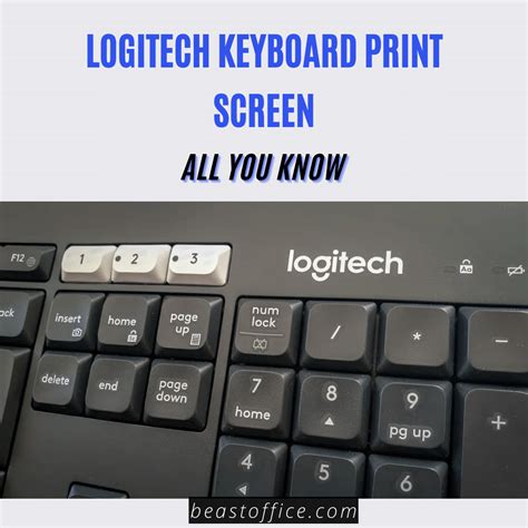 Logitech Keyboard Print Screen - All You Know