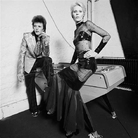 Pictures of David Bowie and His Wife Angela Bowie Photographed by Terry ...