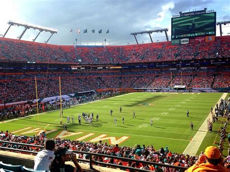 Sun Life Stadium, home of the Miami Dolphins! | Sun life stadium, Miami ...