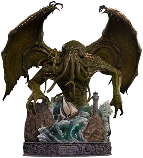 H.P. Lovecraft Cthulhu Statue by Pop Culture Shock | Cthulhu statue ...