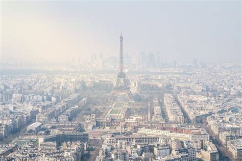 Paris, panoramic view stock photo. Image of france, morning - 81001106