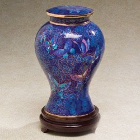 Blue Butterfly Cremation Urn in 2020 | Urn, Burial urns, Cremation urns