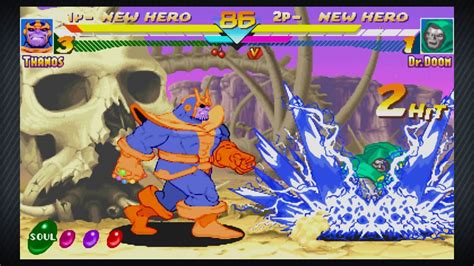 Marvel vs. Capcom Origins – A bout of ten screenshots