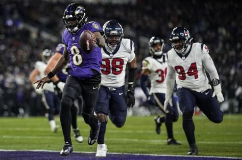 Lamar Jackson and Ravens pull away in the second half to beat Texans 34 ...