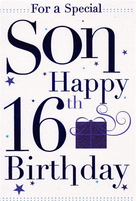 16th birthday wishes for son | Birthday wishes for son, Happy birthday ...