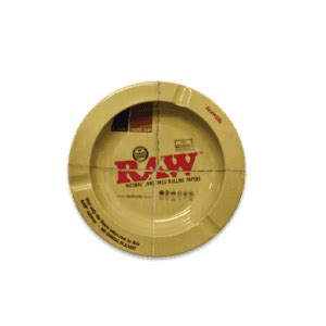 RAW Ashtray - Metal Round Magnetic - Wicked Imports (Pty) Ltd