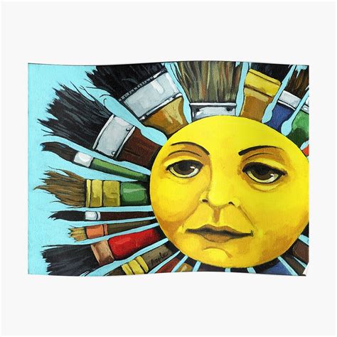 "Sun - CBS Sunday Morning Show" Poster by LindaAppleArt | Redbubble