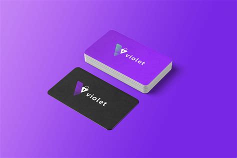 violet logo :: Behance