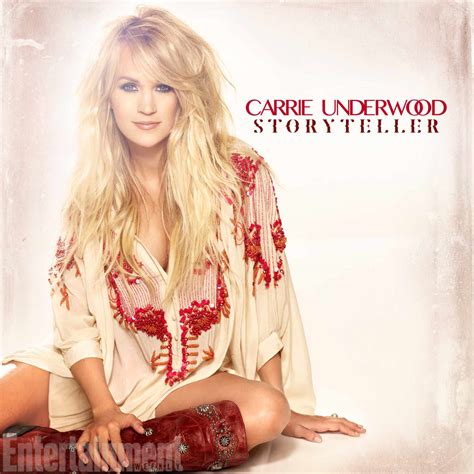 Carrie Underwood debuts album cover Storyteller