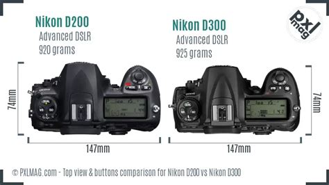 Nikon D200 vs Nikon D300 Full Comparison - PXLMAG.com