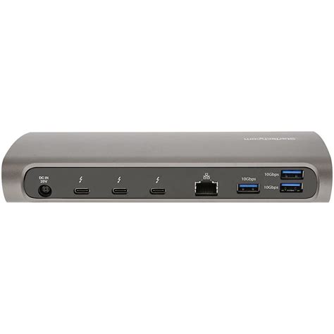 Startech .com Thunderbolt 4 Dock, 96W Power Delivery, Single 8K / Dual ...