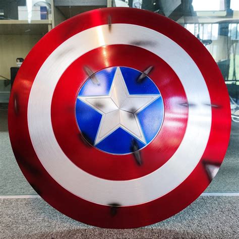 Avengers Endgame Captain America Shield Cosplay Prop Aluminium | Etsy