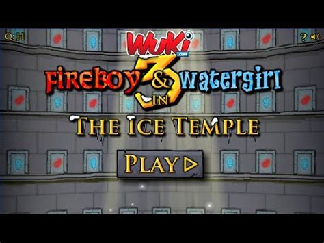 Fireboy and Watergirl in The Ice Temple Walkthrough - YouTube