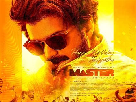 Vijay birthday wishes | Thalapathy Vijay birthday: Dhanush, Atlee, Arya and others shower Master ...