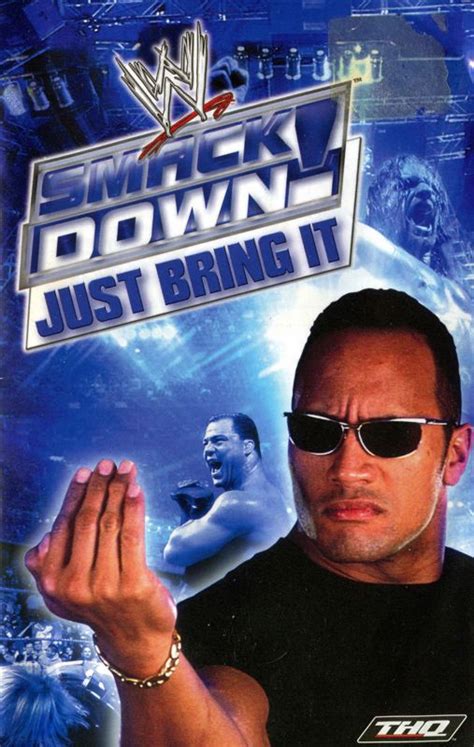 WWF Smackdown! Just Bring It (2001) PlayStation 2 box cover art - MobyGames