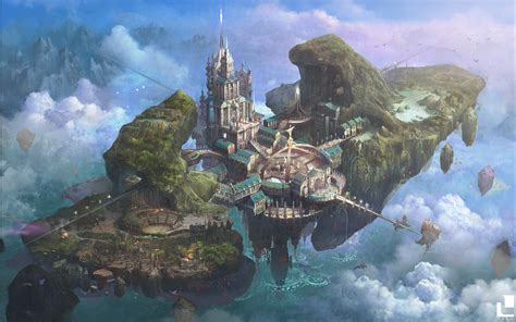 ArtStation - Castle in the sky