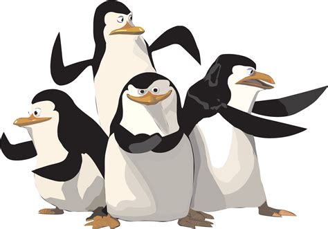 Madagascar penguins PNG