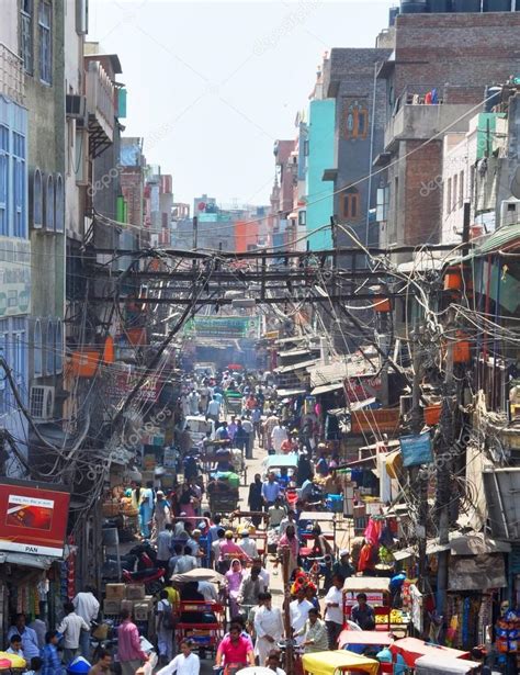 Chandni Chowk Market in New Delhi, India – Stock Editorial Photo © NigelSpiers #12892745