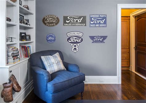 Ford Garage Signs Wall Decal | Shop Fathead® for Ford Decor